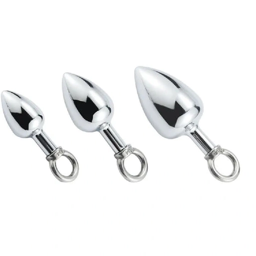 Anal Hooks with Set Cock Steel 4663 Stainless DiscreetChoice Anal Hook Ring 0111